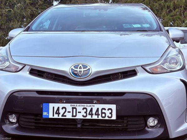Toyota Prius MPV, Petrol Hybrid, 2014, Silver