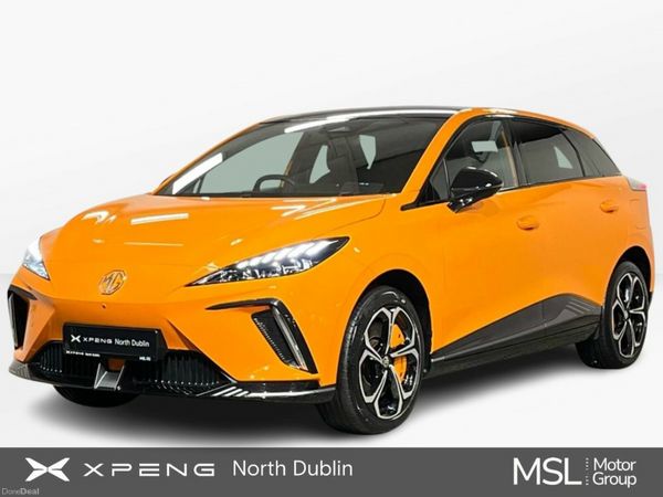 MG MG4 Hatchback, Electric, 2024, Orange