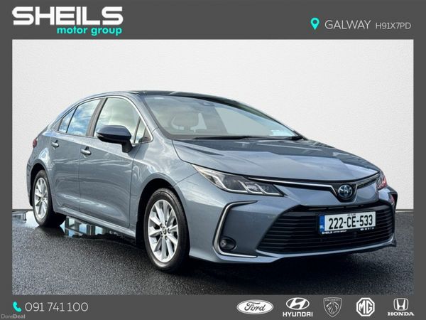 Toyota Corolla Saloon, Petrol Hybrid, 2022, Grey