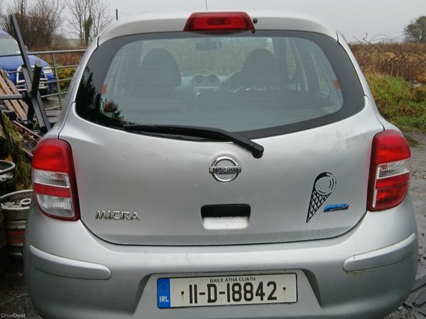 Nissan Micra Hatchback, Petrol, 2011, Silver