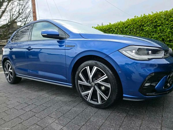 Volkswagen Polo Hatchback, Petrol, 2022, Blue