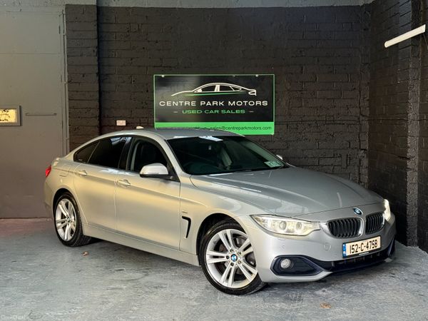 BMW 4-Series Saloon, Diesel, 2015, Silver