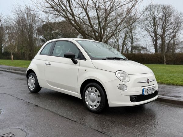 Fiat 500 Hatchback, Petrol, 2014, White