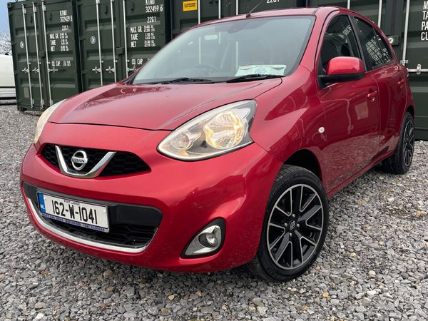 Nissan Micra Hatchback, Petrol, 2016, Red