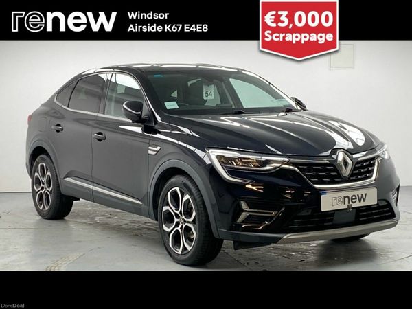 Renault Arkana Hatchback, Petrol, 2023, Black