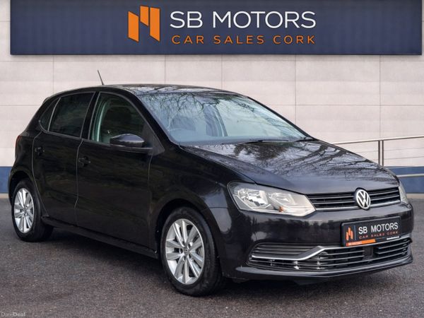 Volkswagen Polo Hatchback, Petrol, 2016, Black