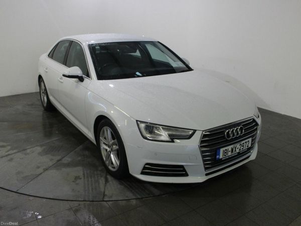Audi A4 Saloon, Diesel, 2018, White