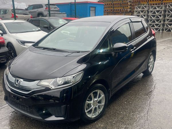 Honda Fit Hatchback, Petrol Hybrid, 2014, Black