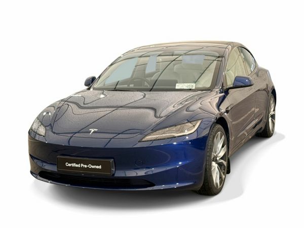 Tesla Model 3 Saloon, Electric, 2025, Blue