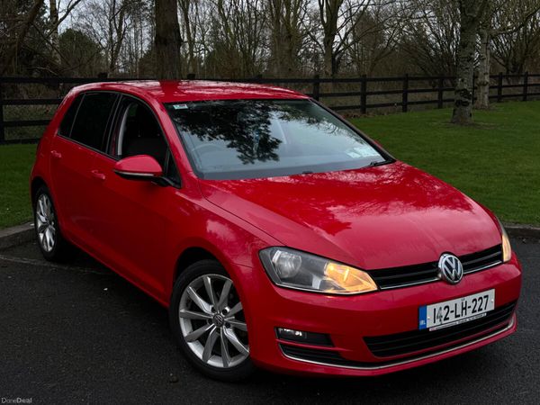 Volkswagen Golf Estate, Diesel, 2014, Red