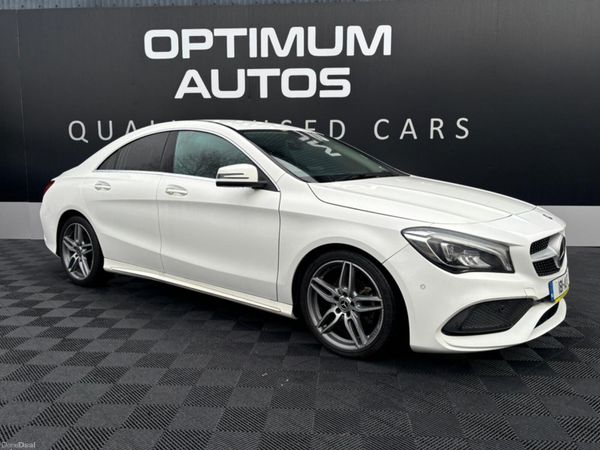 Mercedes-Benz CLA Saloon, Petrol, 2018, White