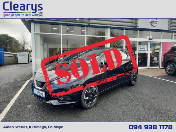 Nissan Micra Hatchback, Petrol, 2022, Black