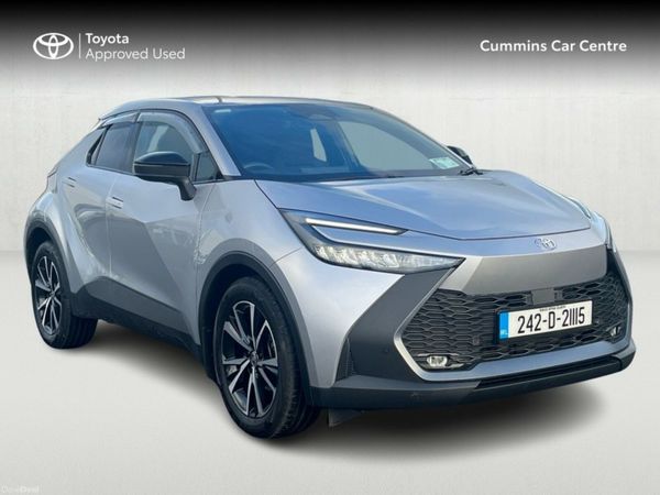 Toyota C-HR SUV, Petrol Hybrid, 2024, Silver