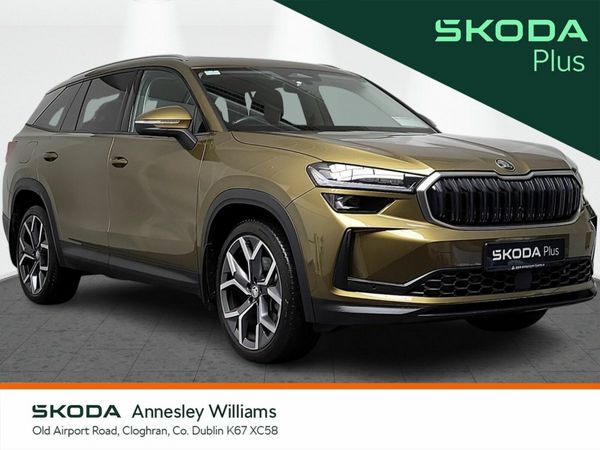 Skoda Kodiaq SUV, Diesel, 2024, Gold