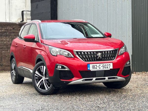 Peugeot 3008 MPV, Diesel, 2018, Red