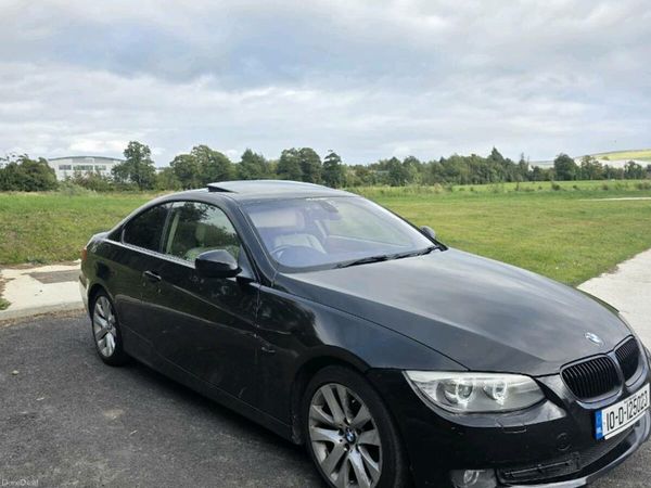 BMW 3-Series Coupe, Diesel, 2010, Black