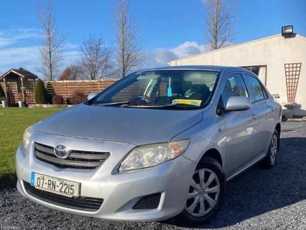 Toyota Corolla Saloon, Petrol, 2007, Silver