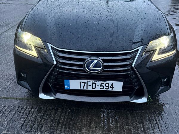 Lexus GS Saloon, Petrol Hybrid, 2017, Black