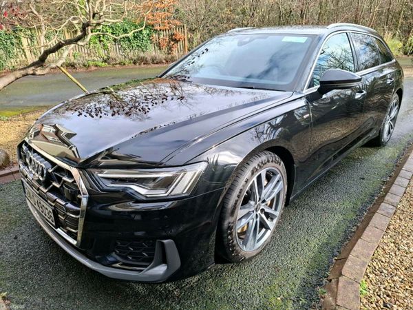 Audi A6 Estate, Petrol Plug-in Hybrid, 2024, Black