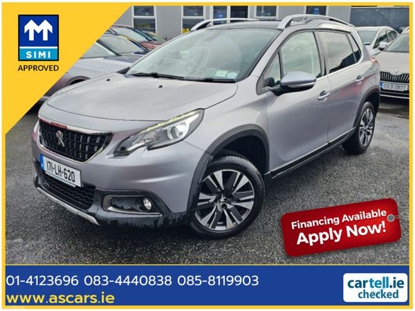 Peugeot 2008 Hatchback, Petrol, 2017, Grey