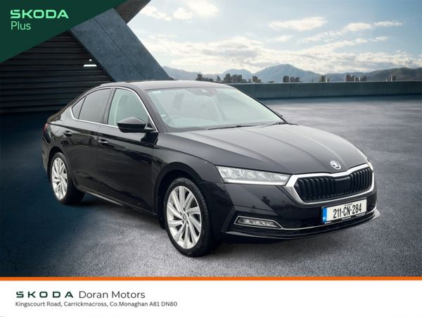 Skoda Octavia Saloon, Diesel, 2021, Black