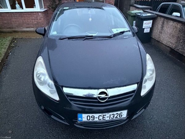 Opel Corsa Hatchback, Diesel, 2009, Black