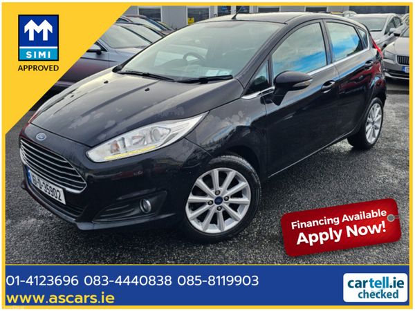 Ford Fiesta Hatchback, Petrol, 2016, Black
