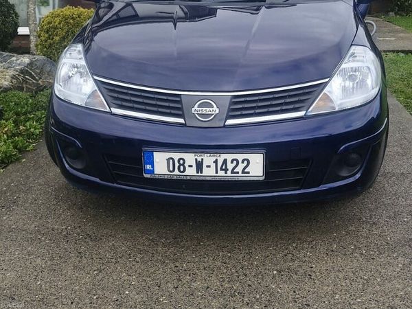 Nissan Tiida Saloon, Petrol, 2008, Blue