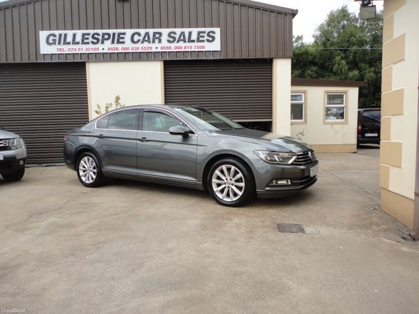 Volkswagen Passat Saloon, Diesel, 2017, Grey