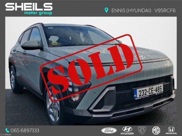 Hyundai KONA MPV, Petrol, 2023, Green