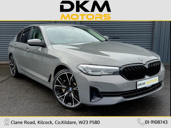 BMW 5-Series Saloon, Petrol Plug-in Hybrid, 2021, Grey