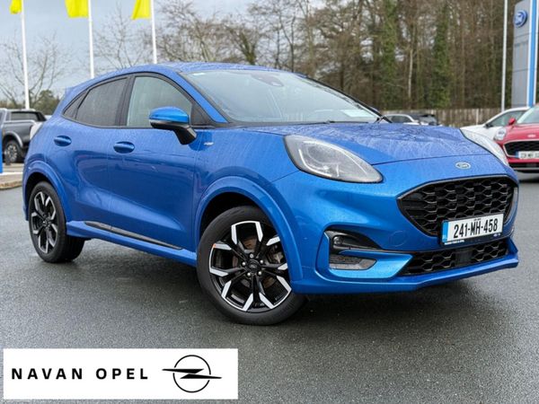 Ford Puma SUV, Petrol Hybrid, 2024, Blue