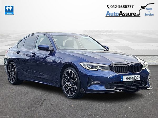 BMW 3-Series Saloon, Diesel, 2019, Blue