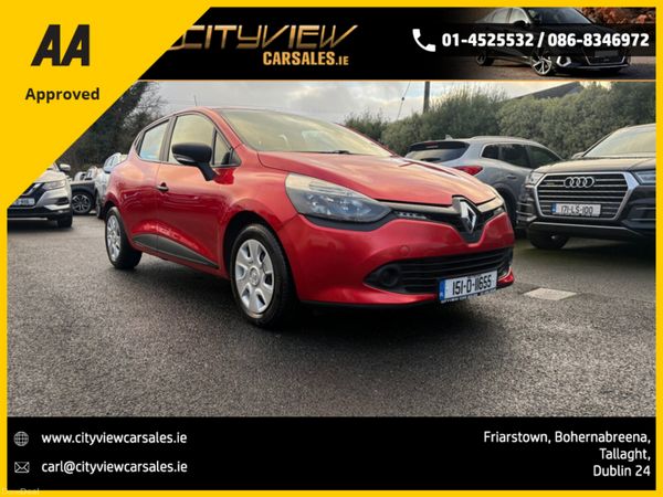 Renault Clio Hatchback, Petrol, 2015, Red