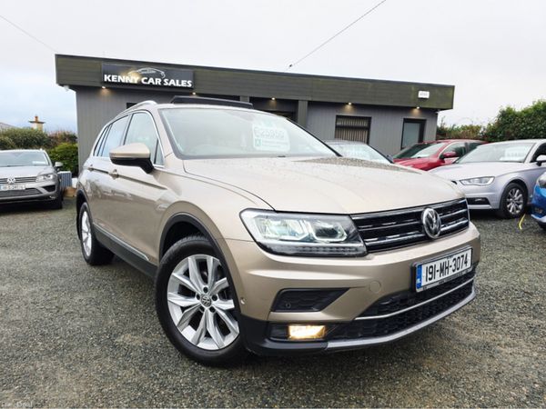 Volkswagen Tiguan Estate, Diesel, 2019, Yellow