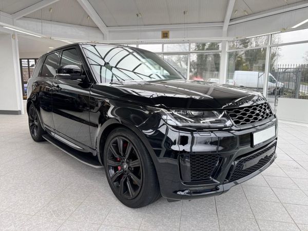 Land Rover Range Rover Sport Estate, Petrol Plug-in Hybrid, 2020, Black