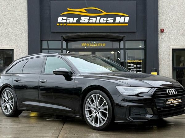 Audi A6 Estate, Diesel Hybrid, 2022, Black