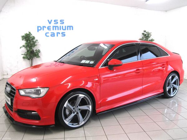 Audi A3 Saloon, Diesel, 2015, Red