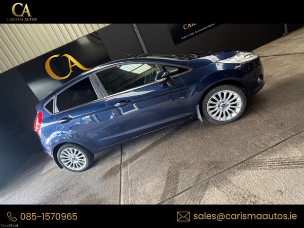 Ford Fiesta Hatchback, Petrol, 2012, Blue