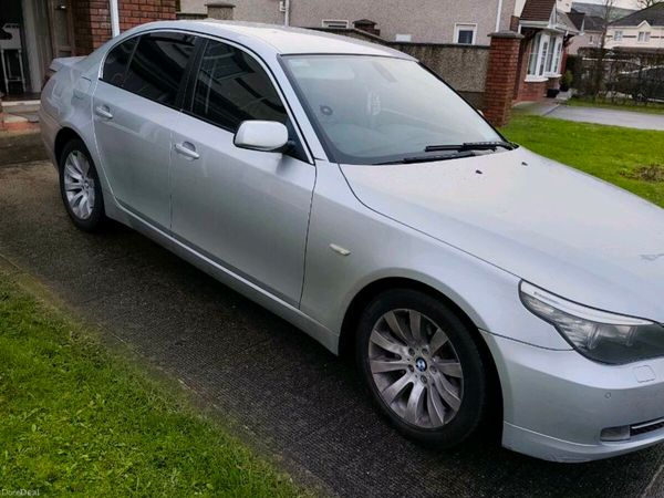 BMW 5-Series Saloon, Diesel, 2008, Silver
