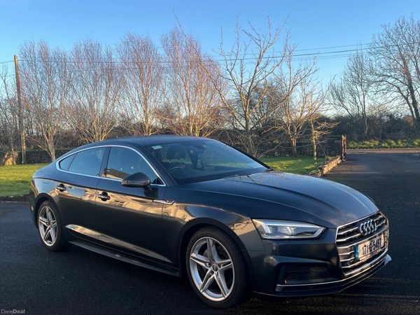 Audi A5 Hatchback, Diesel, 2017, Grey