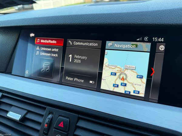 BMW 5-Series Saloon, Diesel, 2013, Black