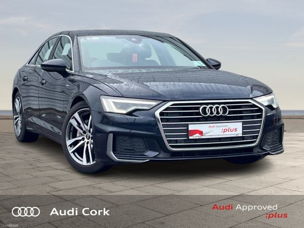 Audi A6 Saloon, Diesel, 2023, Blue
