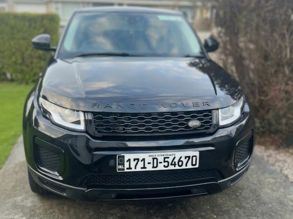 Land Rover Range Rover Evoque SUV, Diesel, 2017, Black