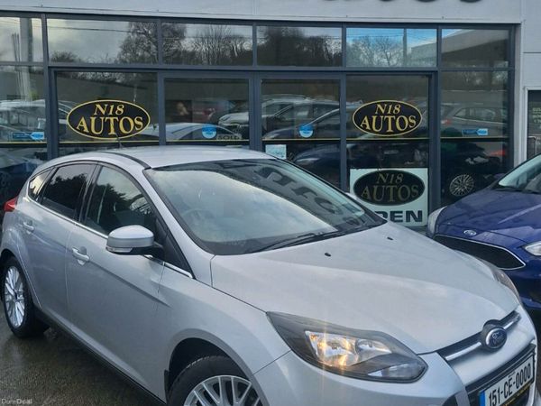 Ford Focus Hatchback, Petrol, 2015, Silver