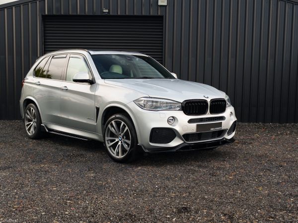 BMW X5 SUV, Petrol Plug-in Hybrid, 2016, Silver