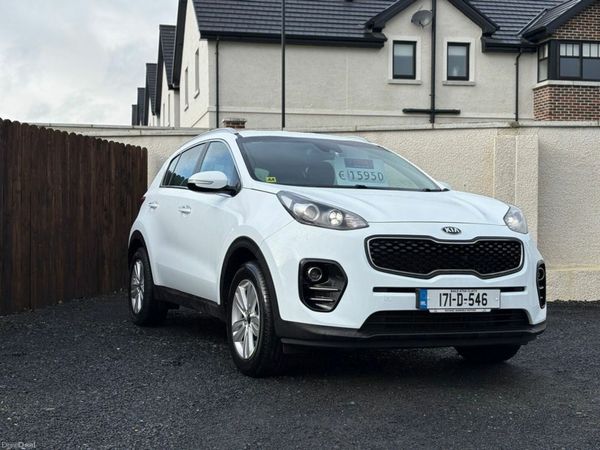 Kia Sportage MPV, Diesel, 2017, White