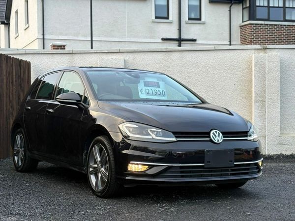 Volkswagen Golf Hatchback, Petrol, 2020, Black