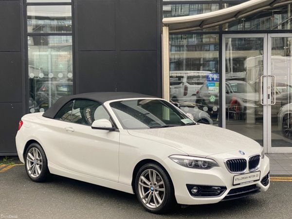 BMW 2-Series Convertible, Petrol, 2018, White