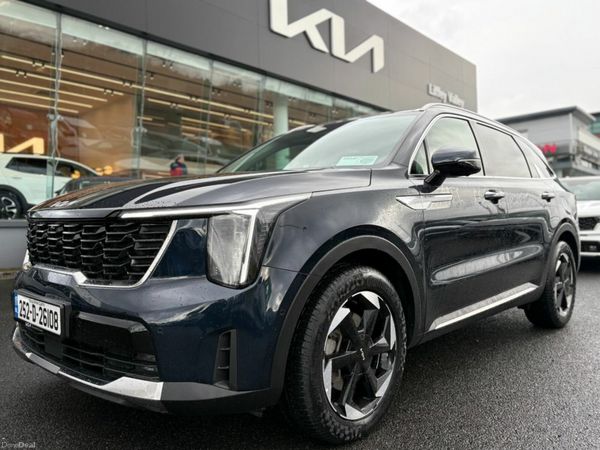 Kia Sorento SUV, Petrol Plug-in Hybrid, 2025, Blue